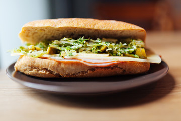 Tasty sandwich