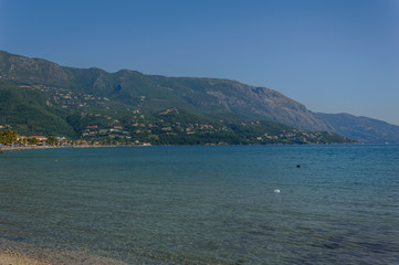 Fototapeta premium Mountains and sea