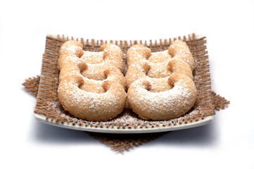 Vanillekipferl freigestellt