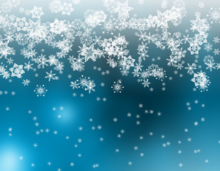 christmas background blue