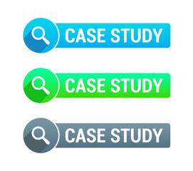 Fototapeta premium Case Study Banner