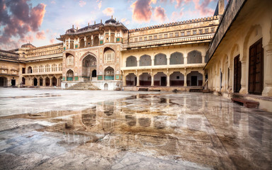 Amber fort museum in India