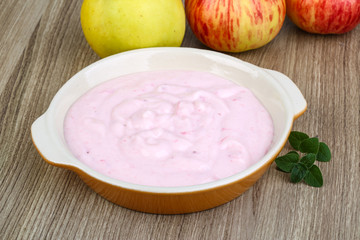 Srawberry yoghurt