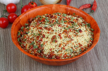 Raw couscous