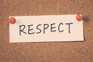 respect