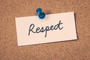 respect