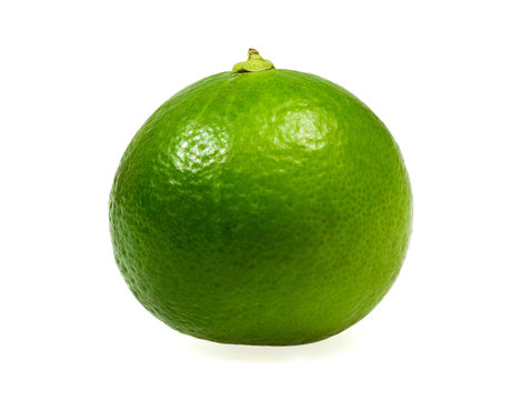 Fresh limes Isolated