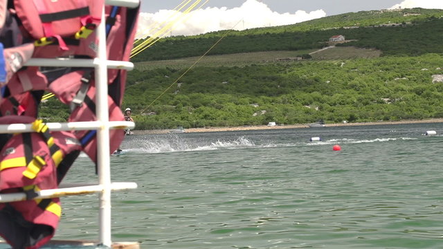 Wake-boarding
