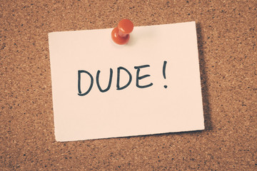 dude