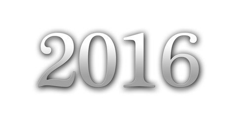 Numbers 2016. New Year.