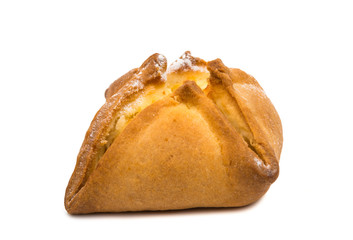 strudel with apples and cheese