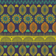 Tribal seamless pattern. It can be used for cloth, jackets, bags, notebooks, cards, envelopes, pads, blankets, furniture, packing