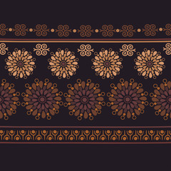 Tribal seamless pattern. It can be used for cloth, jackets, bags, notebooks, cards, envelopes, pads, blankets, furniture, packing