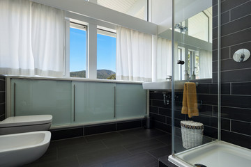 bathroom of modern house