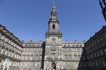 Fototapeta na wymiar Turm von Christiansborg