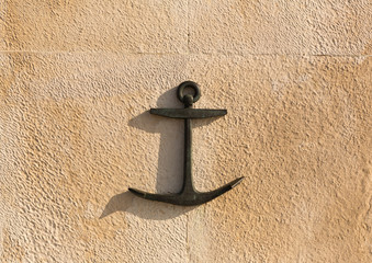 Anchor on the wall