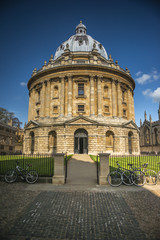 A view of the Radcliffe Camera in Oxford, England