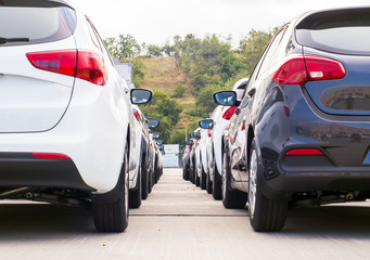 parking of new cars