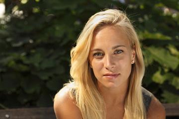 Naklejka premium Beautiful Woman