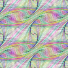 Multicolored infinite fractal pattern background