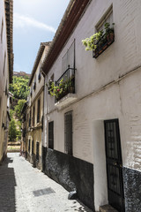 Fototapeta na wymiar Old town of Granada
