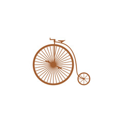 Retro Bicycle icon.