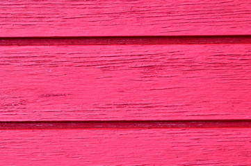 Hot pink wooden boards background