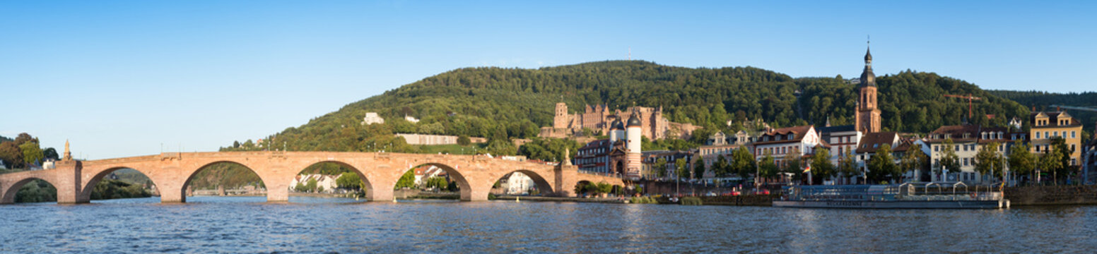 Heidelberg im Sommer Panorama