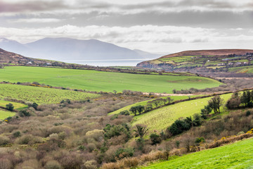 Fototapeta na wymiar Typical Irish scenery