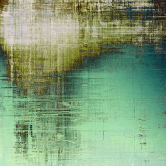 Old and weathered grunge texture. With different color patterns: brown; blue; gray; cyan