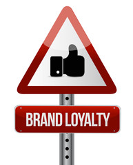 brand loyalty like sign concept
