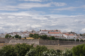 Fototapeta na wymiar Municipio de Elvas en Portugal