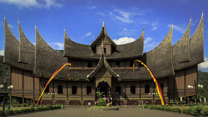 traditional house west sumatera