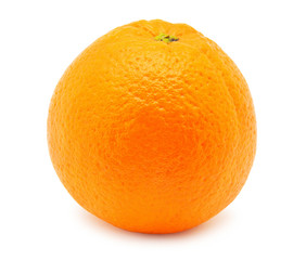 Orange fruit isolated on white