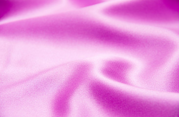Smooth elegant pink silk can use as background