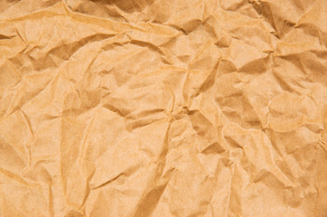Crumpled paper for background usage