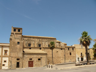 Naklejka premium Sicile, Eglise a sciacca