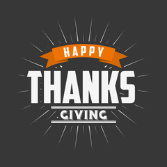 happy thanksgiving design