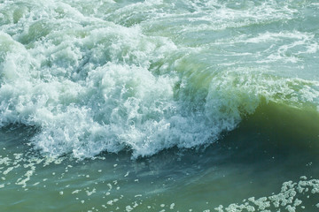 Colorful Ocean Waves