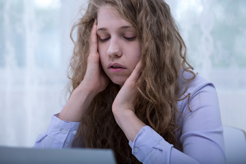 Victim on the internet