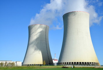 Nuclear power plant Temelin in Czech Republic Europe