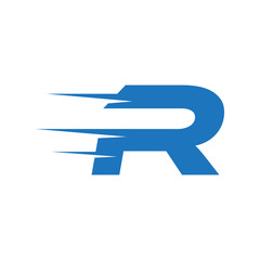 a-z fast letter logo