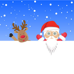 Merry christmas greeting card