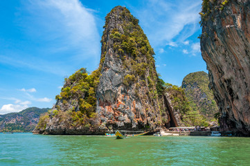 Obraz premium Beautiful of James Bond island and Khao ping gun in Phang Nga ba