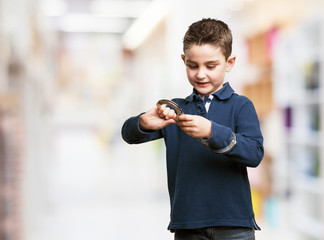 little kid with handcuffs