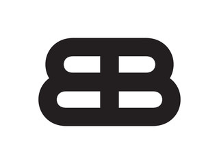 Obraz premium BB Letter Identity Monogram