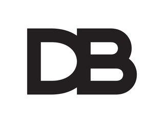 DB Letter Identity Monogram