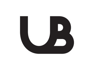 UB Letter Identity Monogram