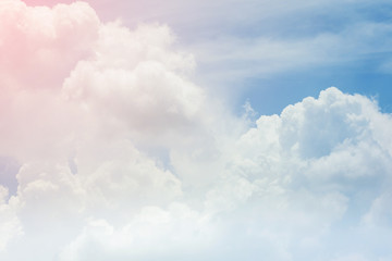 Obraz premium cloud on the sky background