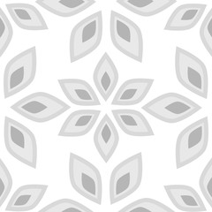 Abstract floral seamless pattern